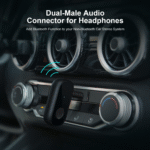 3.5Mm 1/8 Stereo Jack to 3.5Mm Audio Male to Male Adapter Connectors Gold Plated Compatible - Image 2