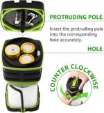 , Waterproof Tent Light with 4 Light Modes, Camping Essentials, Portable Lantern Flashlight for Camping, Emergency Light, Power Outages, Not Rechargeable - Image 9