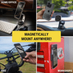 MAGRKSRI Magicmount Replacement Metal Plate Kit for Phone, Metal Plates for Magnetic Mount Cell Phone Holder for Car, Universal with All Devices and Phone Case, Silver - Image 8