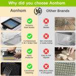 Vegetable Chopper Food Slicer, 15 in 1 Multi-Function Food Chopper for Onion, Veggie, Cheese Grater, Vegetables Cutter with Large Container, Kitchen Gadgets - Image 6