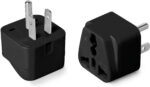 2P UK to US Plug Adapter, Universal Plug Adapter Plug