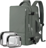 Extra Large Travel Backpack,Carry on Backpack,17 Inch Laptop Backpack,Hiking Backpack,School Bag,Black - Image 12