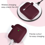 Compatible with Airpod 2&1 Case Cover, Cute Silicone Protective Accessories Cases/Keychain/Pompom. - Image 2