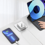 Converter Plug Universal Adapter, 4 in 1 European Power Plug Adapter, 0.2Lb US to Europe Plug Adapter, International Plug Adapter and Converter, Power Converter for International Travel - Image 4