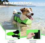 Front Float Dog Life Vest, Dog Life Jacket for Swimming & Boating - Image 2